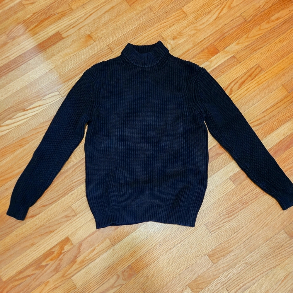 Men's Zara Knit Mock Neck Sweater